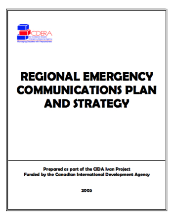 Regional Emergency Communications Plan & Strategy